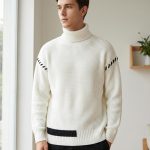 Pull-col-roule-homme-a-bandes-contrastees-ambiance-1853