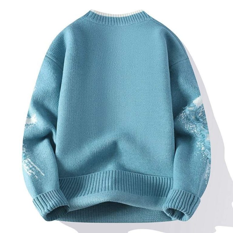 Pull-en-maille-cotelee-a-liseres-contrastes-picture-2