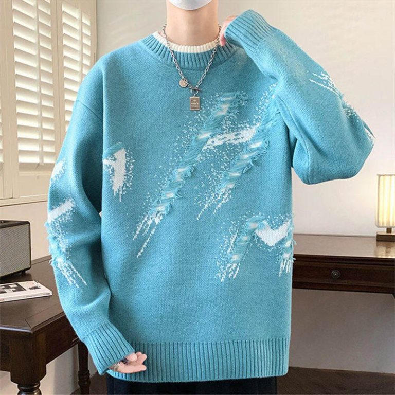 Pull-en-maille-cotelee-a-liseres-contrastes-picture-3