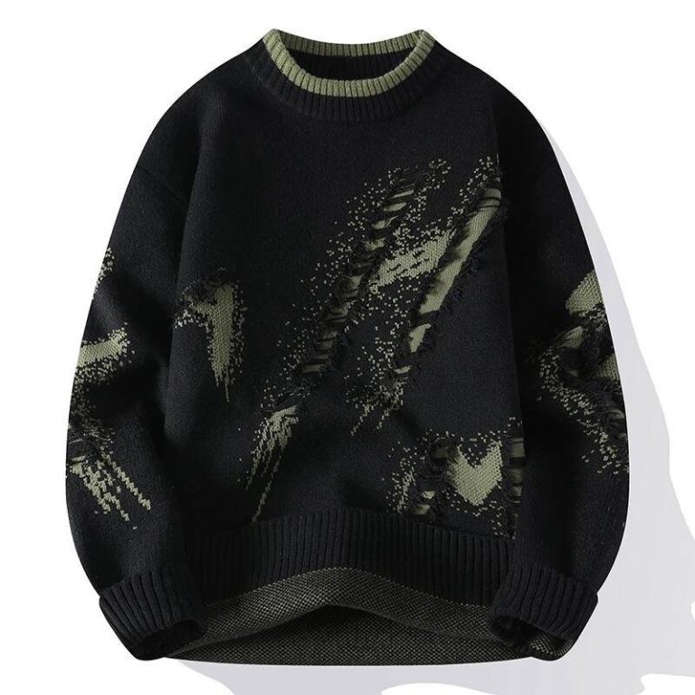 Pull-en-maille-cotelee-a-liseres-contrastes-picture-4