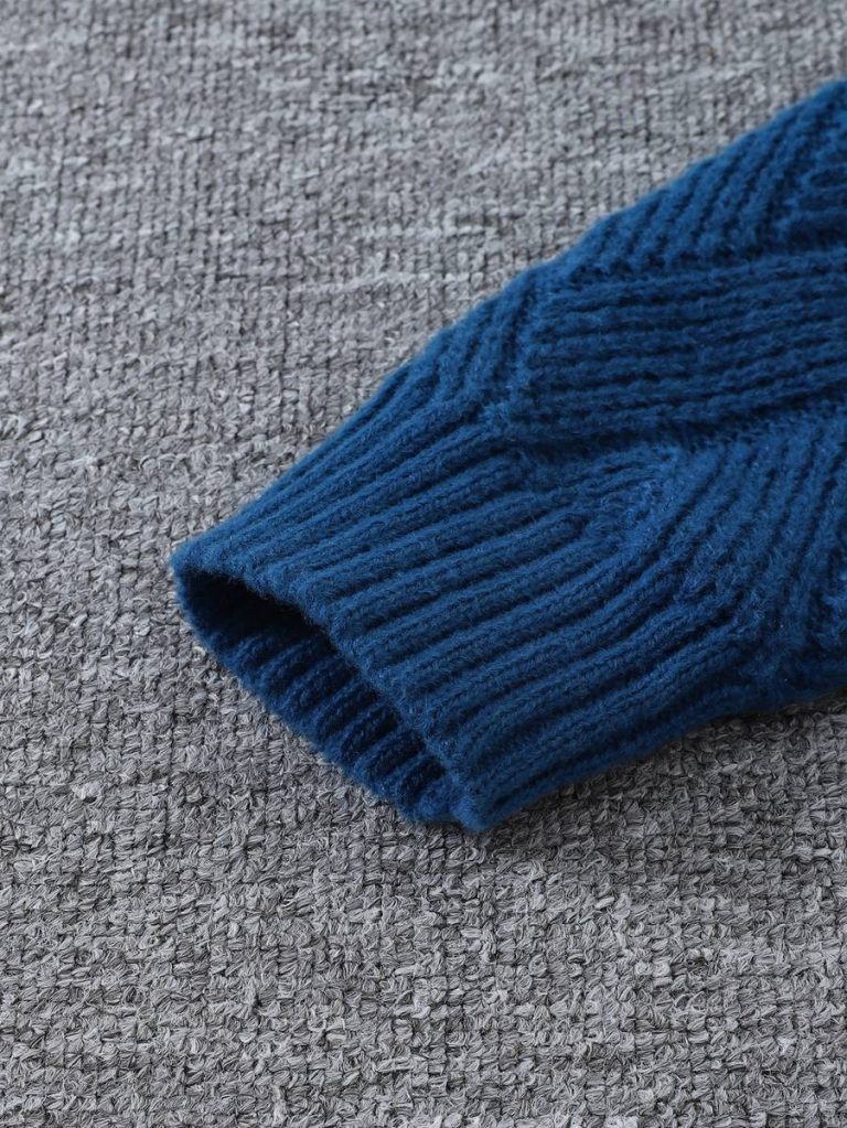 Pull-homme-en-maille-a-motif-chevron-picture-5