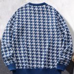Pull-pied-de-poule-bleu-oversize-picture-6