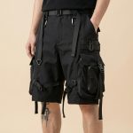 Short cargo homme militaire noir