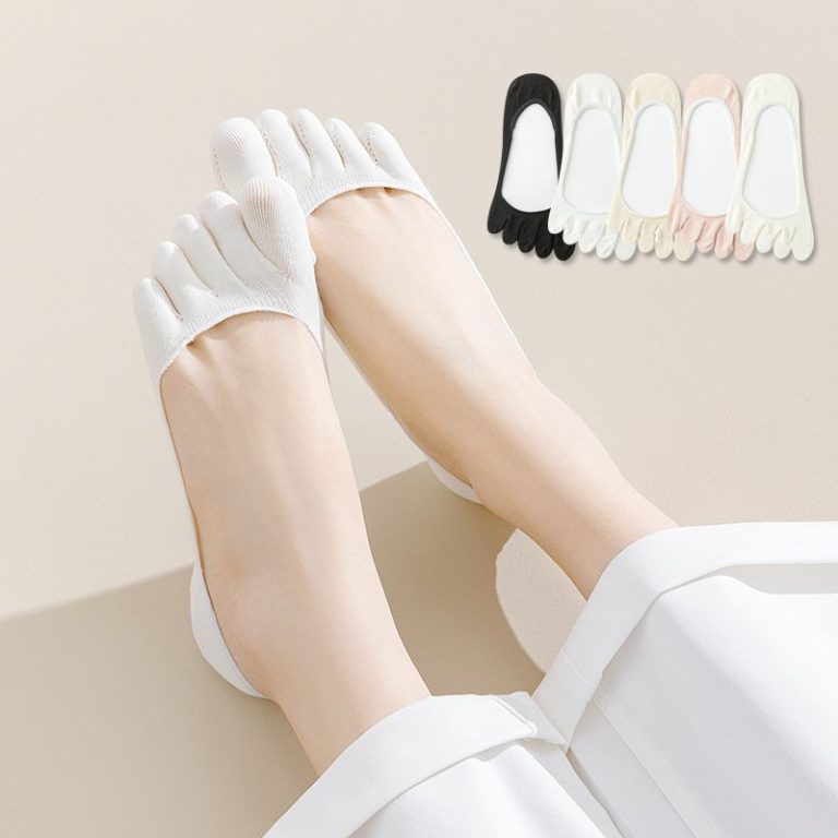 Socquettes-invisibles-a-5-doigts-lot-de-5-picture-1