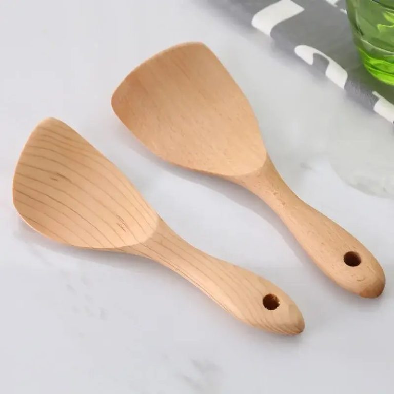 Spatule-en-bois-plate-a-riz-picture-2