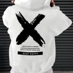 Sweat-a-capuche-homme-oversize-grand-X-picture-2