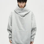 Sweat-a-capuche-oversize-a-col-montant-picture-11