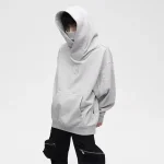 Sweat-a-capuche-oversize-a-col-montant-picture-2