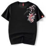 T-shirt-carpe-koi-brode-et-mont-Fuji-picture-4