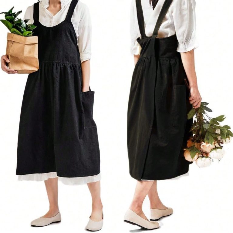 Tablier-japonais-en-coton-et-lin-dos-croise-picture-6