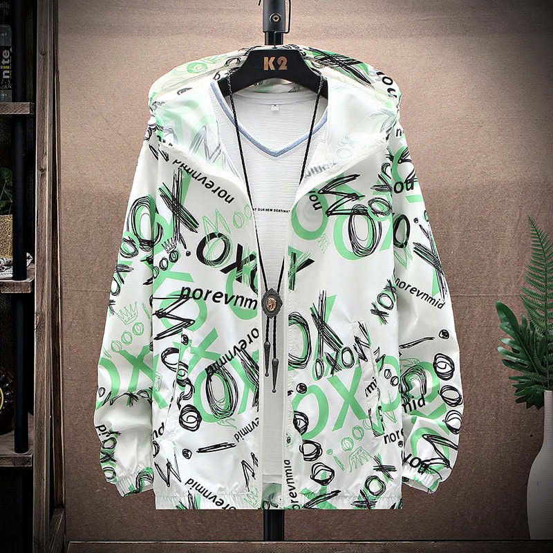 Veste-a-capuche-unisexe-imprime-lettres-picture-2