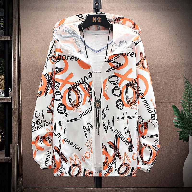 Veste-a-capuche-unisexe-imprime-lettres-picture-3