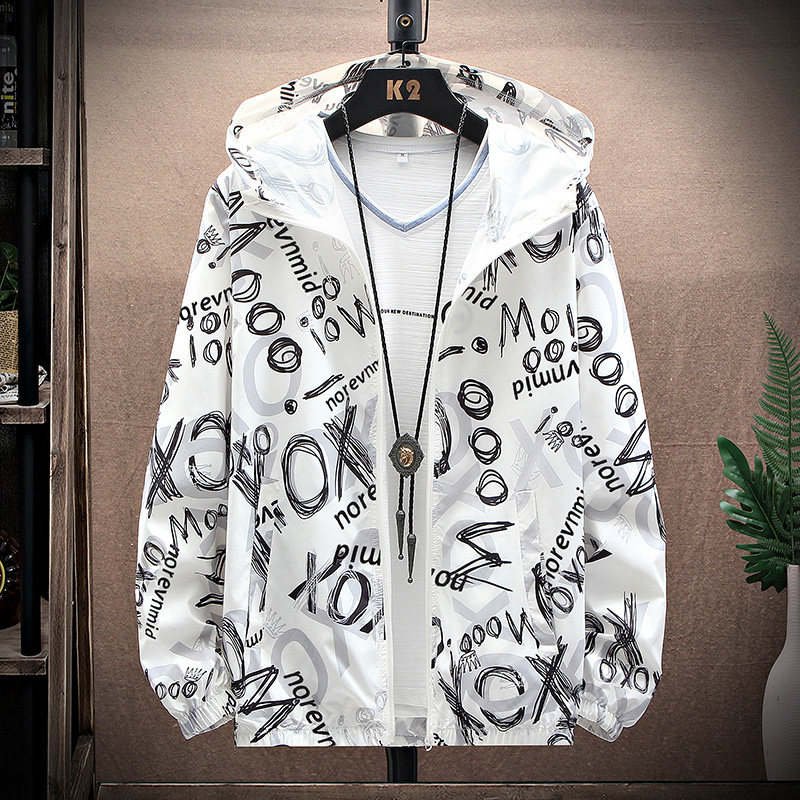 Veste-a-capuche-unisexe-imprime-lettres-picture-4