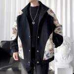Veste-brodee-homme-a-papillons-et-fleurs-picture-2