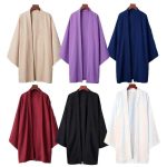 Veste-style-kimono-homme-unie-a-col-chale-picture-2