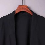 Veste-style-kimono-homme-unie-a-col-chale-picture-4