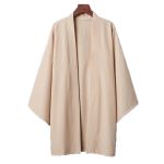 Veste-style-kimono-homme-unie-a-col-chale-picture-8