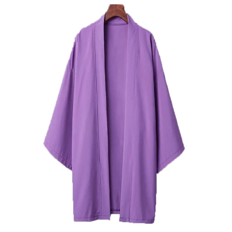 Veste-style-kimono-homme-unie-a-col-chale-picture-9