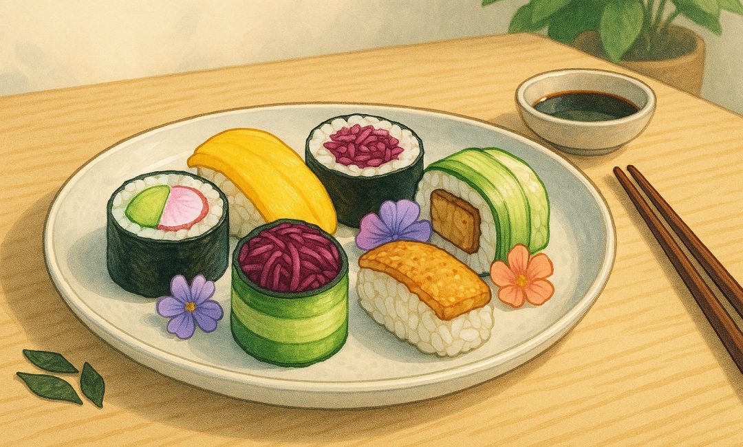 Comment faire des sushis végétariens gourmands et originaux