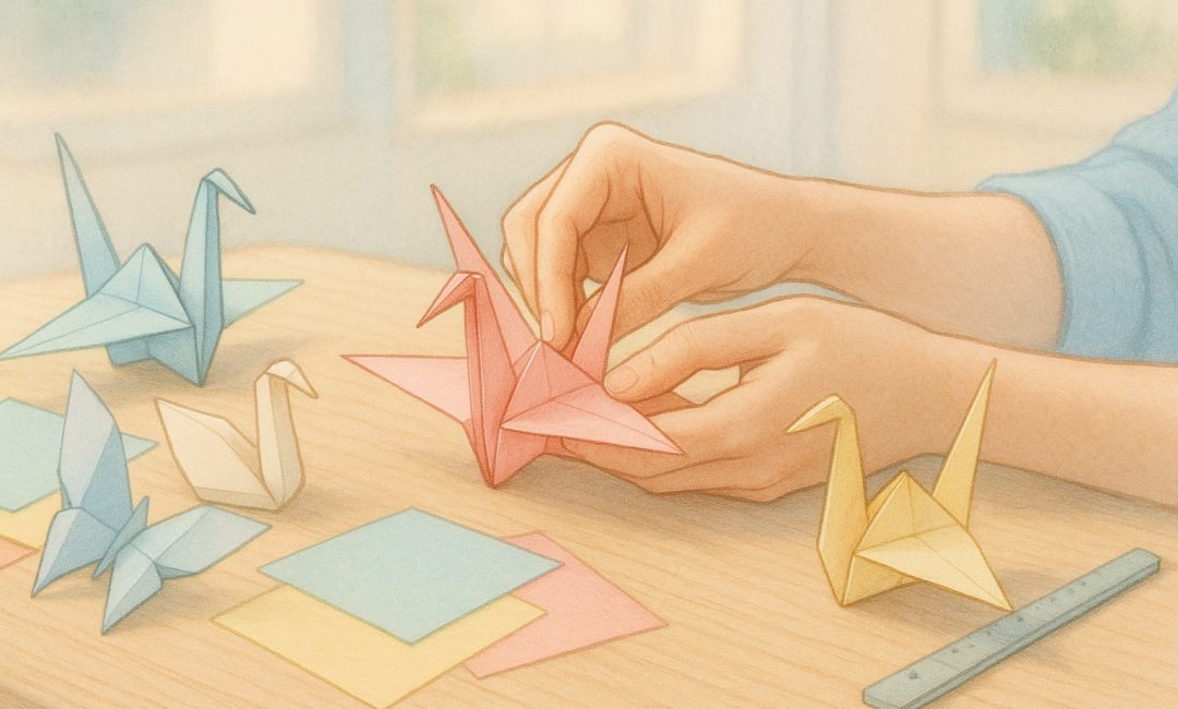 Comment faire un oiseau en origami