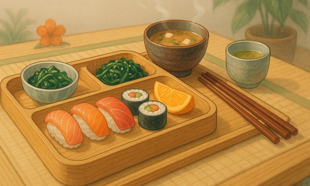 Quel accompagnement avec des sushis pour un repas équilibré