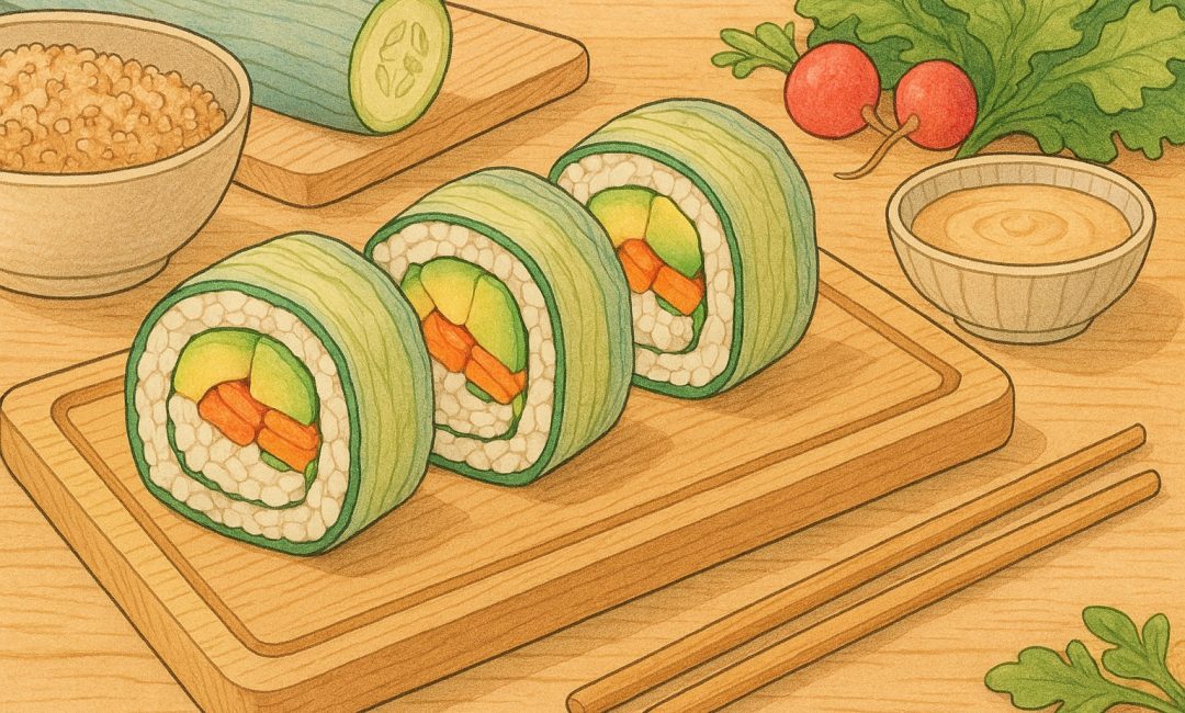 comment faire des makis sans algues recettes alternatives surprenantes