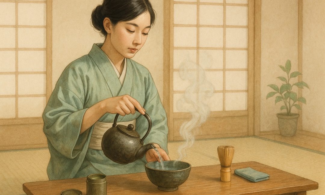 comment faire du thé japonais
