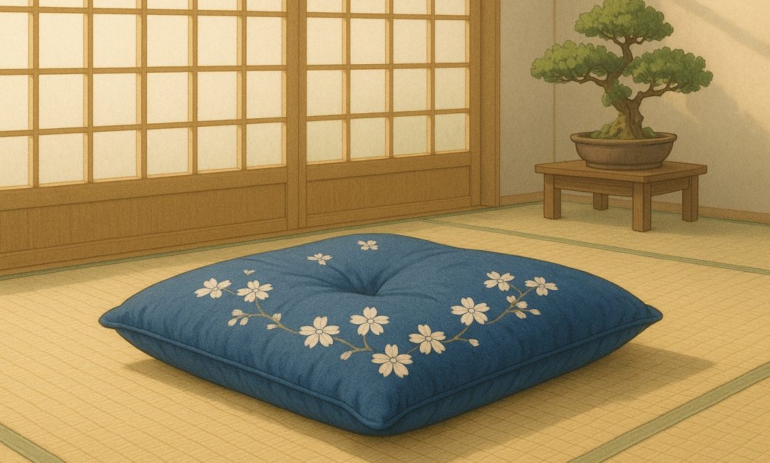 coussin de sol japonais