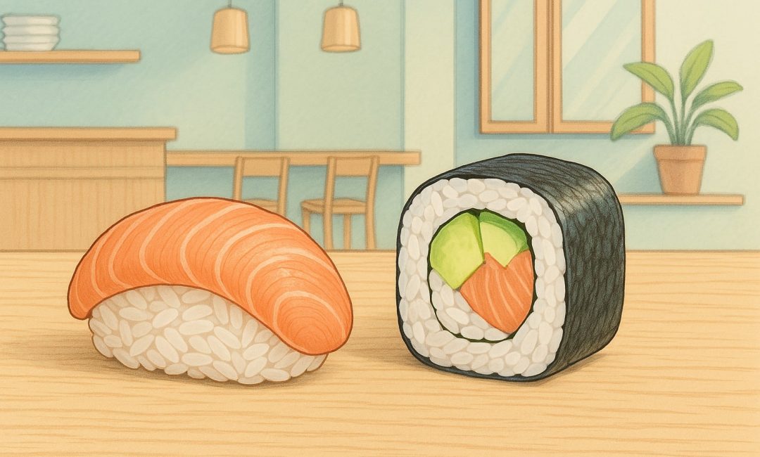 différence entre sushi et maki