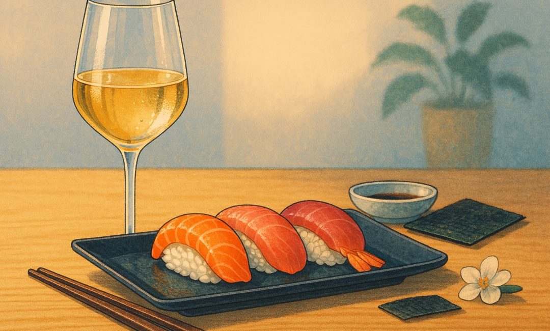 quel vin boire avec les sushis