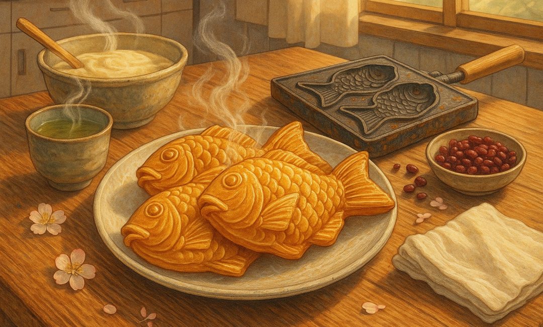 recette de taiyaki